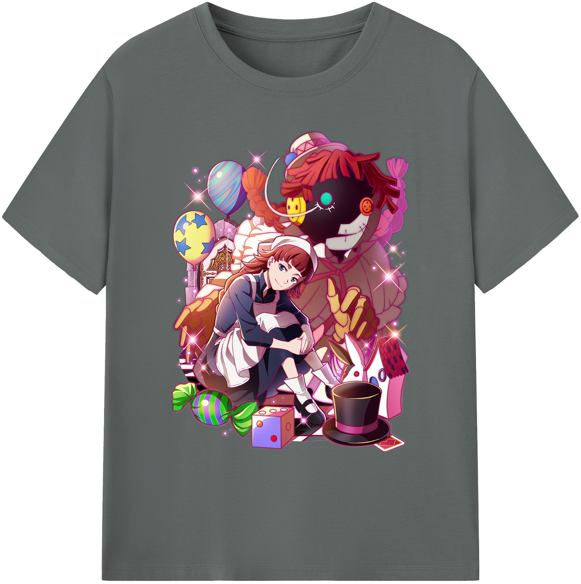 （画像用） 文豪ストレイドッグス Bungo Stray Dogs 綿100％ メンズ半袖Tシャツ｜肌触りやわらか＆通気性